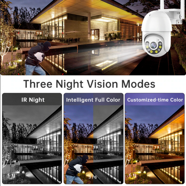 Joan PTZ Outdoor 5-Megapixel Surveillance Camera